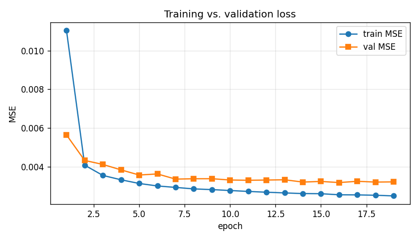 Loss curves